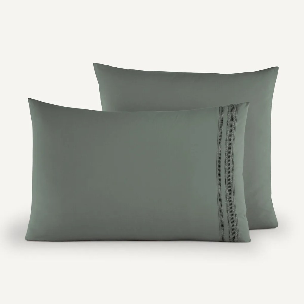 Kussensloop in perkalkatoen, Florentina