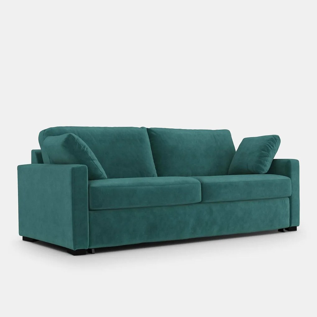 2-, 3- of 4-zits slaapbank, schuim, fluweel, TIMOR