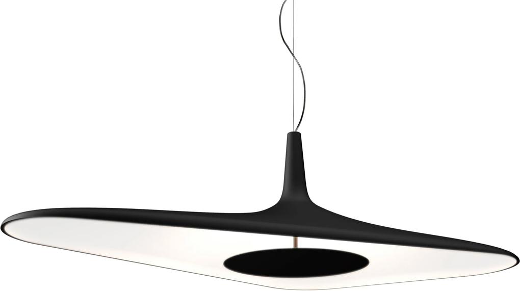 Luceplan Soleil Noir hanglamp LED zwart/wit