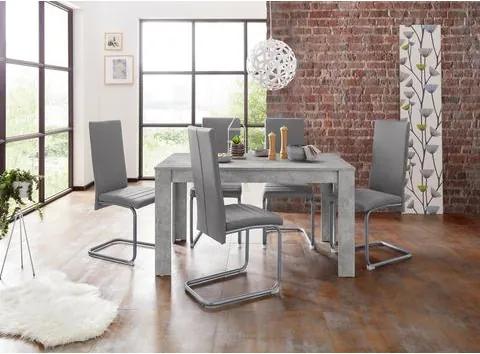 Homexperts eethoek »Nitro«, tafel - breedte 140 cm + 6 stoelen