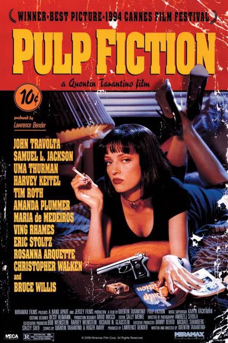 Poster Pulp Fiction - Cover