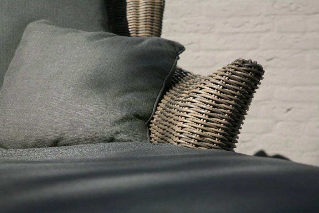 4 Seasons Outdoor Valentine loungestoel pure *showroommodel    antraciet weerbestendig
