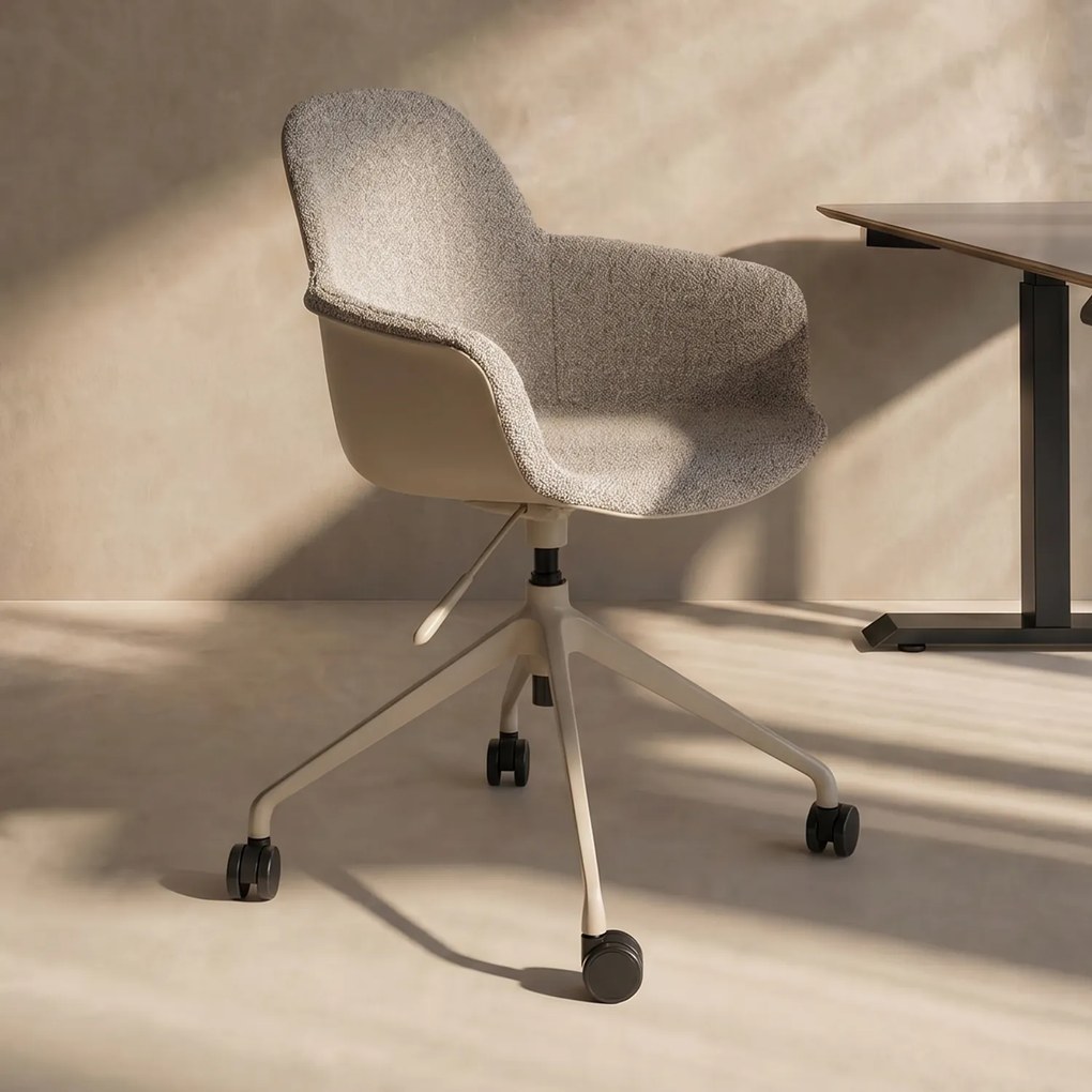 Zuiver Albert Kuip Office Thuiswerk Design Bureaustoel Taupe