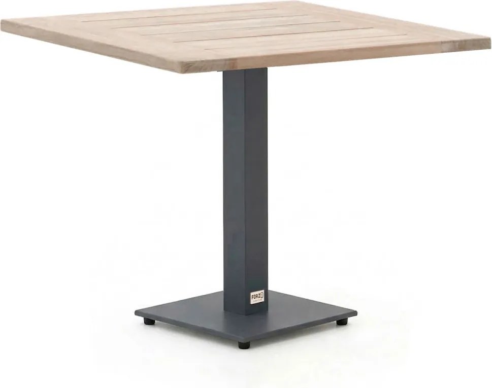 + 15% kassakorting | Tuin eettafel Forza  | Vierkant  | Tuintafel Kunststof | 80x80cm | 2 personen | Kees Smit Tuinmeubelen