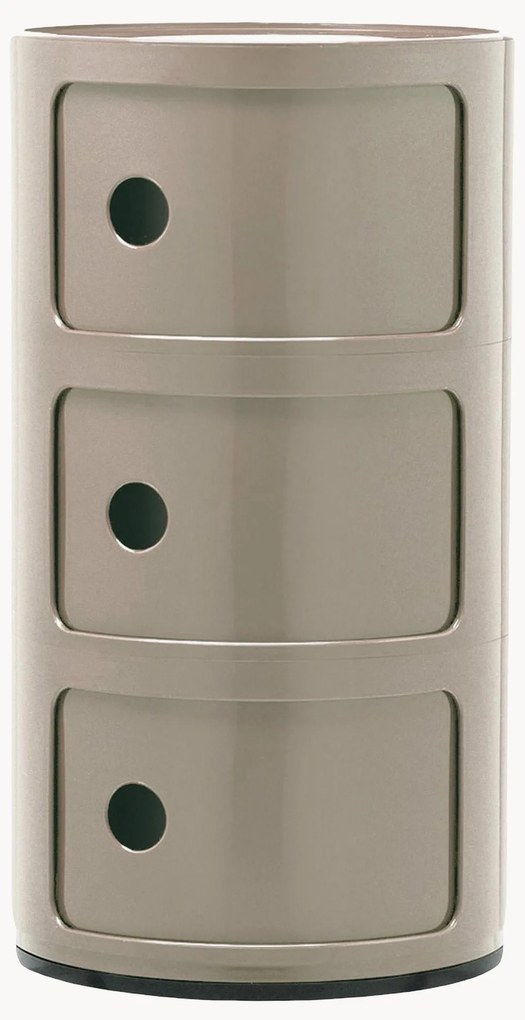 Design container Componibili, 3 modules, H 59 cm