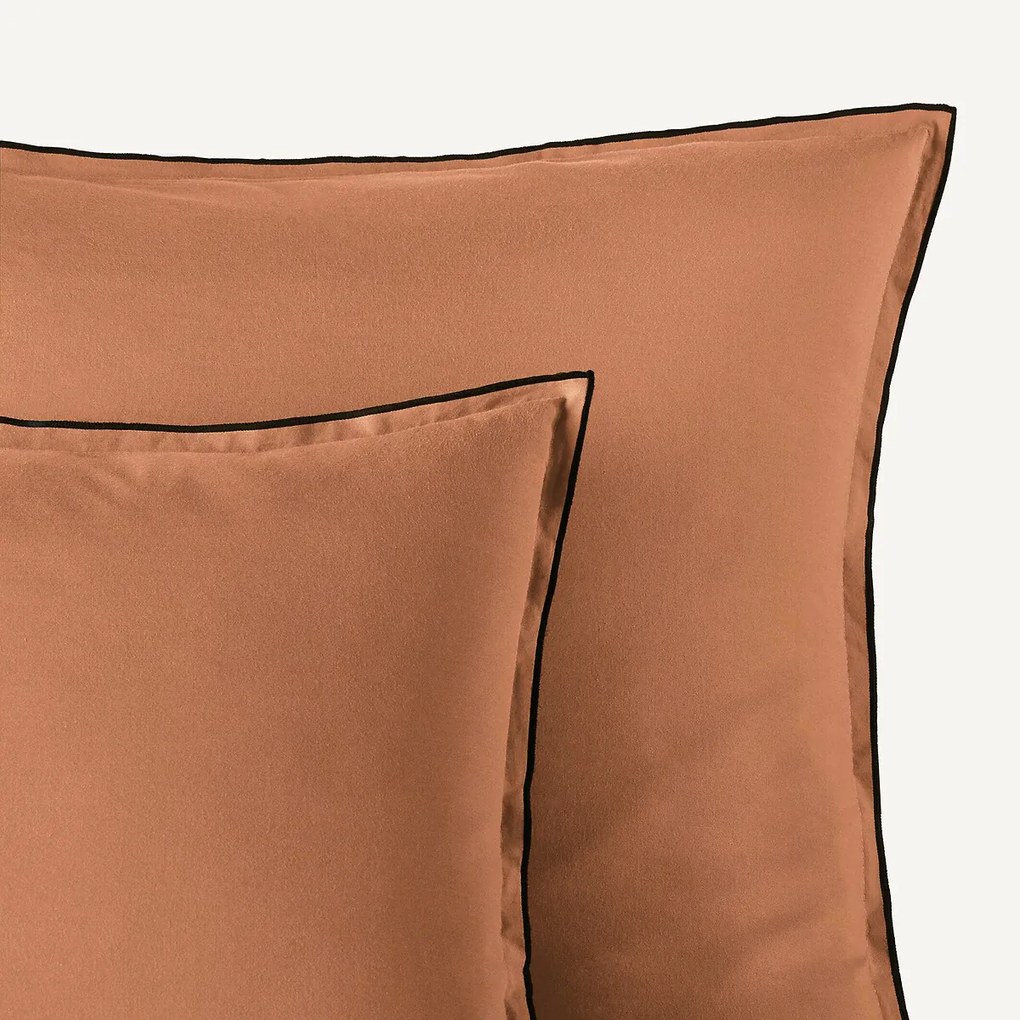 Kussensloop in gewassen voilekatoen, Gypse