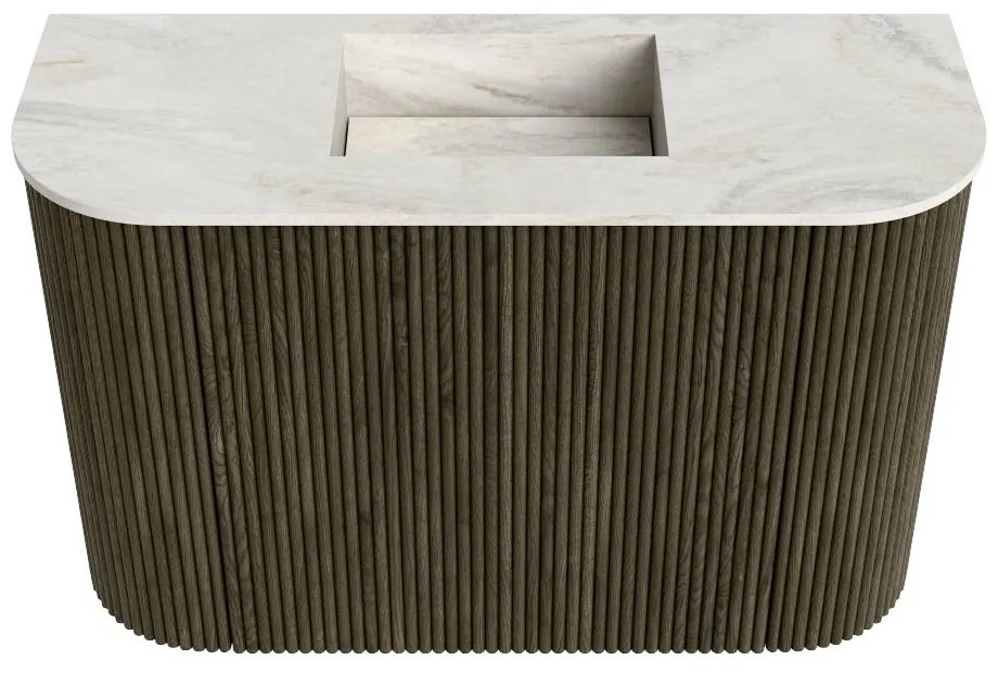 Mondiaz Joya DLux 65cm toiletmeubel ronding links/rechts shadow met wastafel faye midden zonder kraangat ostra