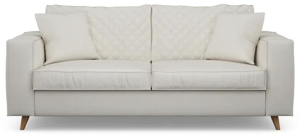 Rivièra Maison - Kendall Sofa 2,5 Seater, oxford weave, alaskan white - Kleur: wit