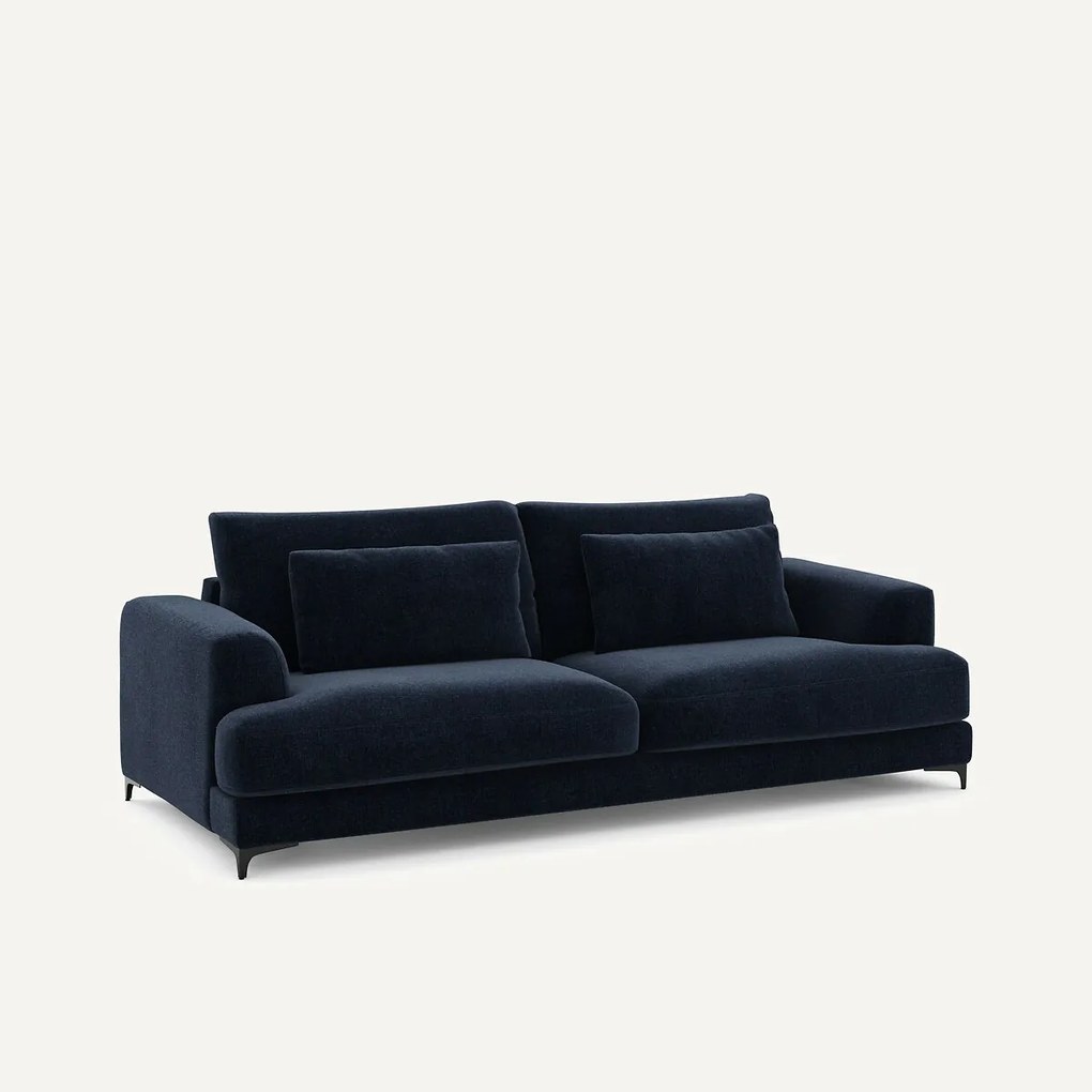 4-zits slaapbank fluweel chenille, Marsile