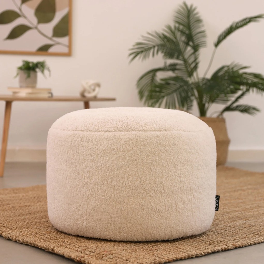 Milano Borg Fleece Footstool