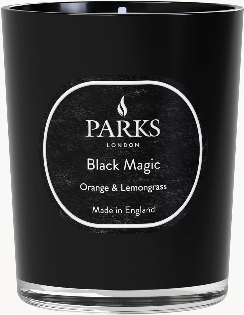 Geurkaars Black Magic (sinaasappel & citroengras)