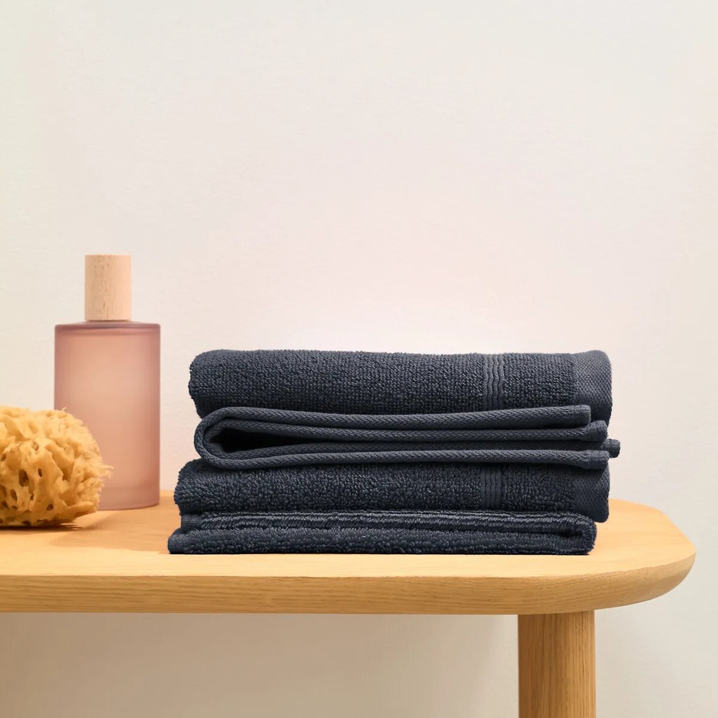 Set van 4 gastendoekjes in badstof 600 g/m², Zavara