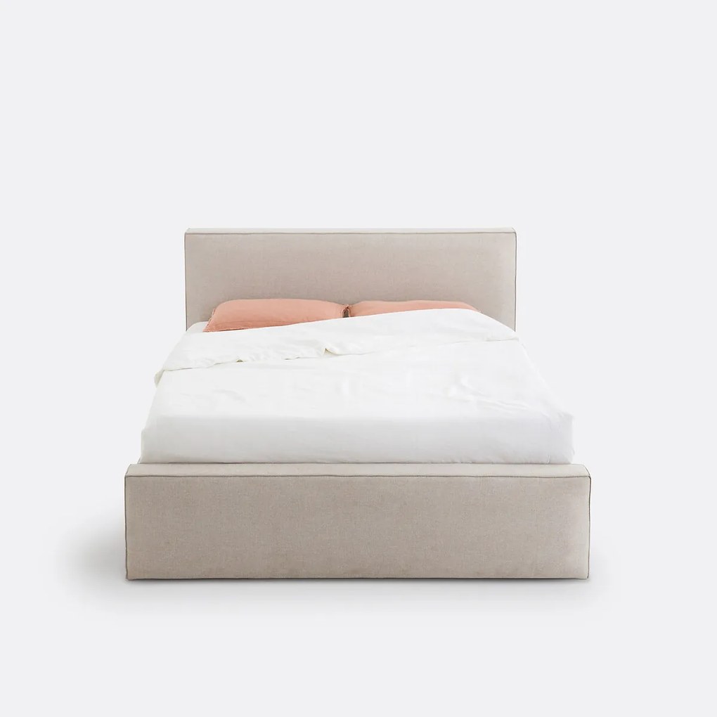 Gestoffeerd bed met lattenbodem, Arry