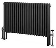 Eastbrook Imperia 3 koloms radiator 100x60cm 2079W antraciet