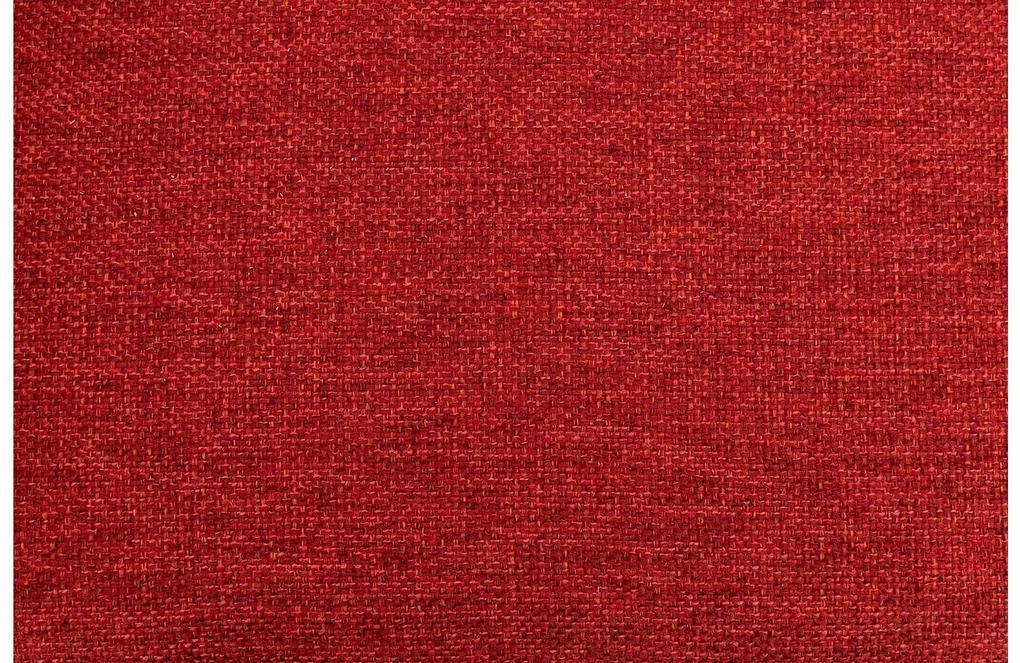 Goossens Bank N-joy Divana rood, stof, 2-zits, stijlvol landelijk
