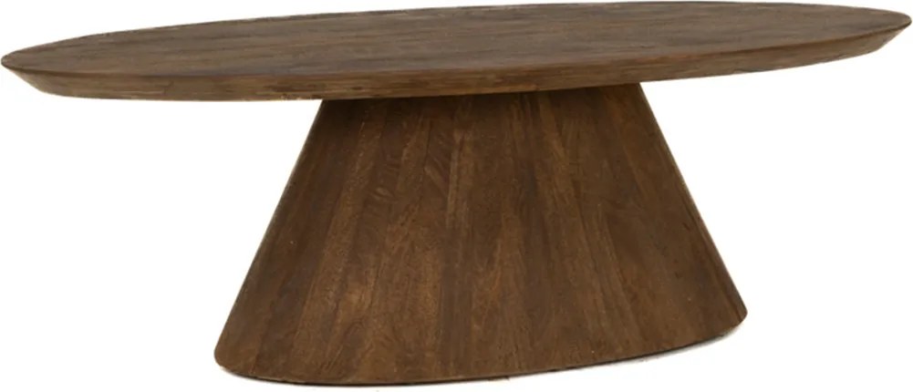 Mangohouten Salontafel Bruin - 135 X 70cm.
