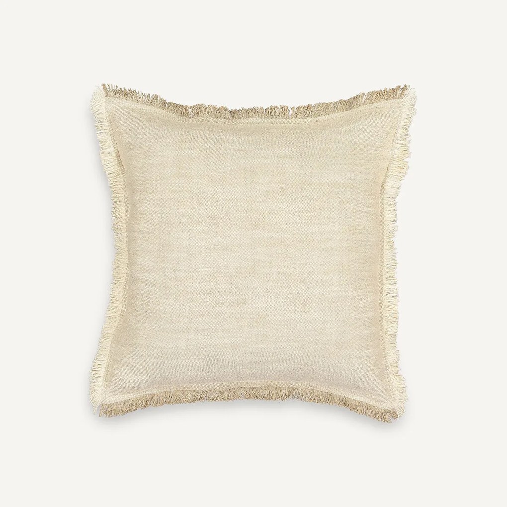 Kussenhoes in linnen en katoen Kamsy