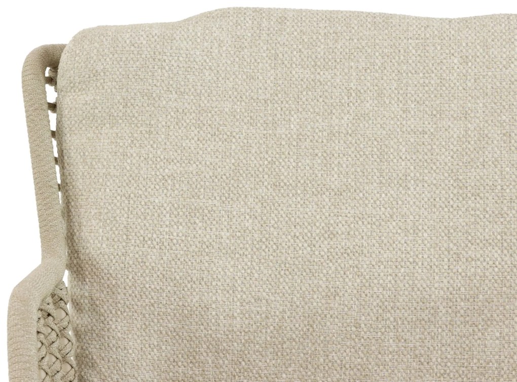 Tuinset 6 personen Aluminium/rope Taupe 4 Seasons Outdoor Fabrice/Boston