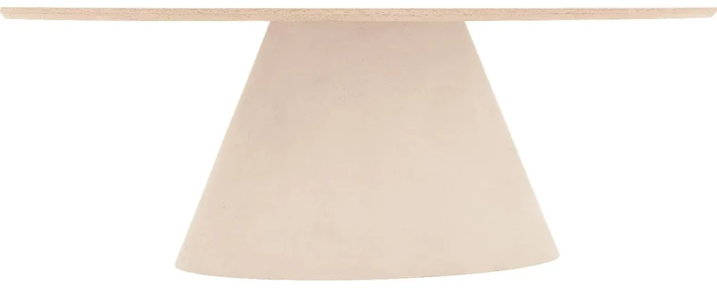 Goossens Eettafel Stone, Ovaal 220 x 120 cm