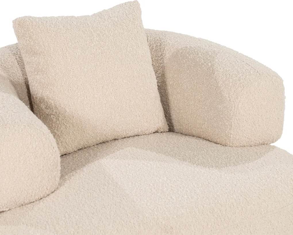 Eenvoudig Fauteuil Beige