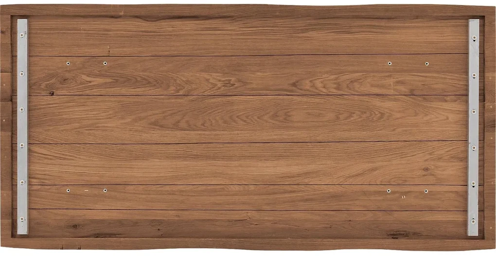 Goossens Eettafel Blade, Boomstamblad 200 x 100 cm 5 cm dik