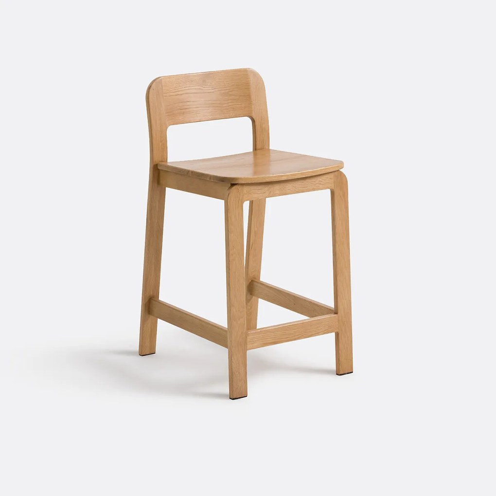 Massief eiken barkruk, Talet