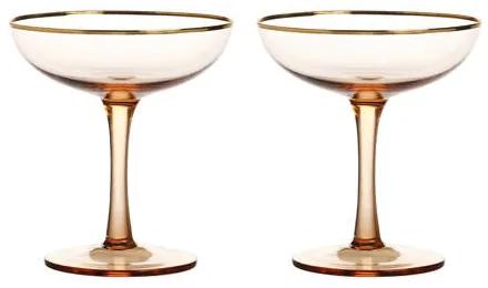 Champagneglas (Ã10 cm) (set van 2)