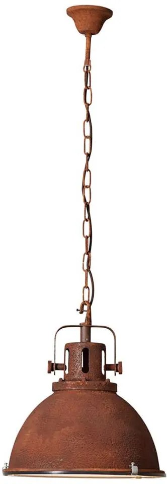 Brilliant hanglamp Jesper - roest - Ø38 cm - Leen Bakker