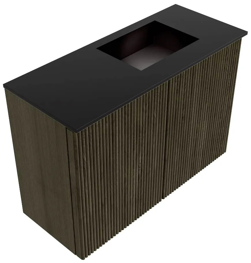 Mondiaz Joya 60cm toiletmeubel shadow met wastafel faye rechts 1 kraangat urban