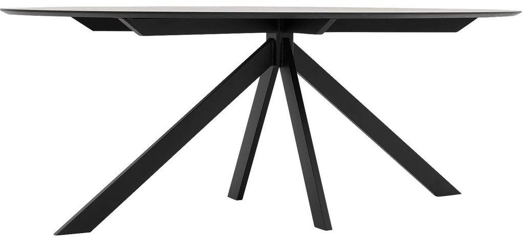 Goossens Excellent Eettafel Uniek, Ovaal 200 x 110 cm