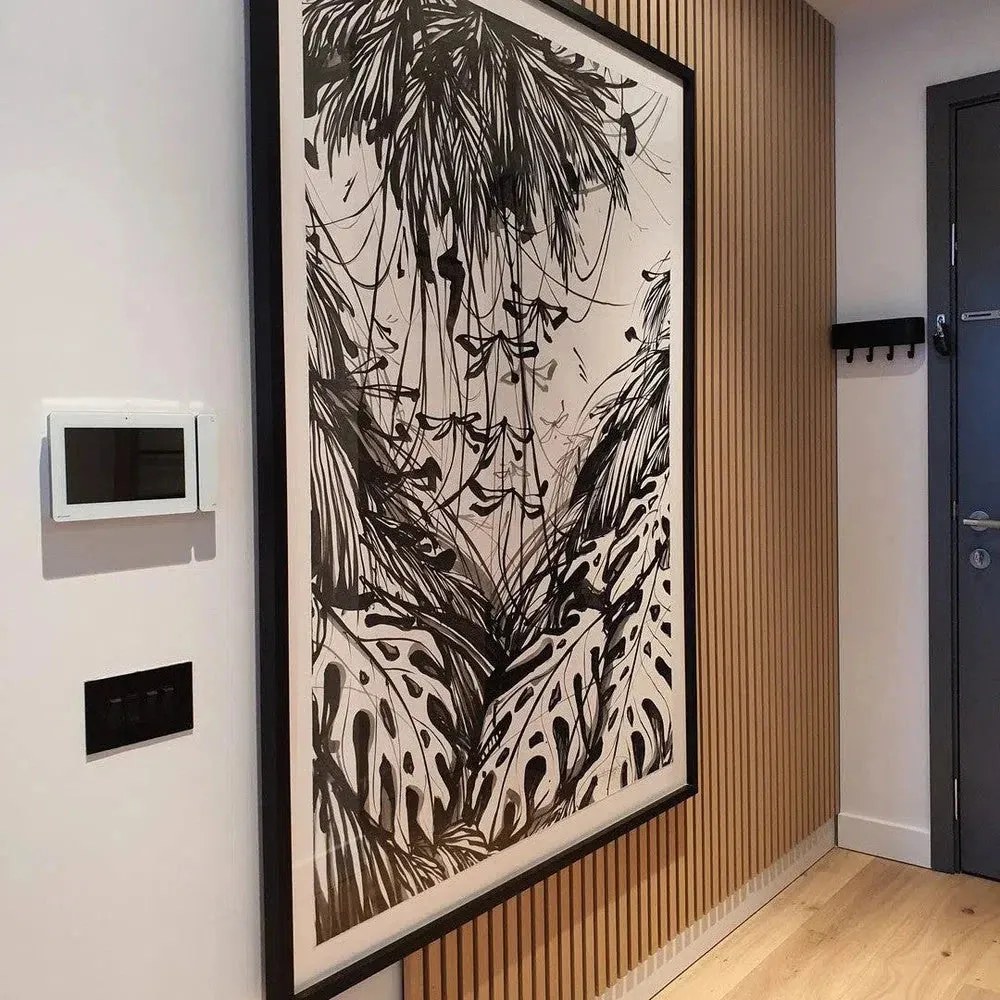 AkuPanel 240 cm Naturel Eiken   - Akoestische panelen