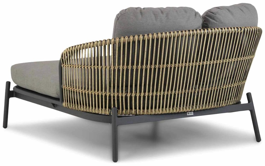 Coco Nathan Daybed Aluminium/Rope Taupe