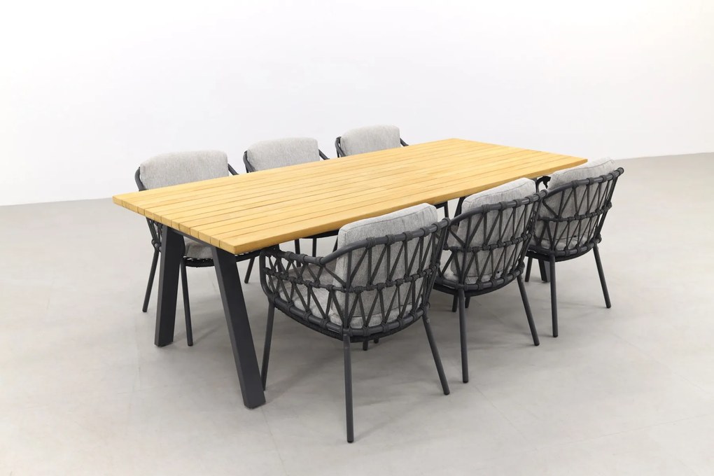 4 Seasons Calpi/Taste Ambassador 240x100 cm. tuinset - 7-delig OP=OP