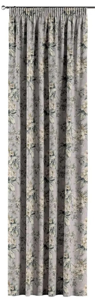 Dekoria Kant en Klaar Gordijn met plooiband, collectie Londres, olijf-beige