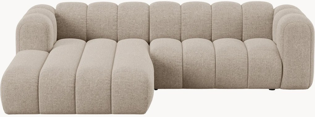 Modulaire chenille hoekbank Lupine (3-zits)