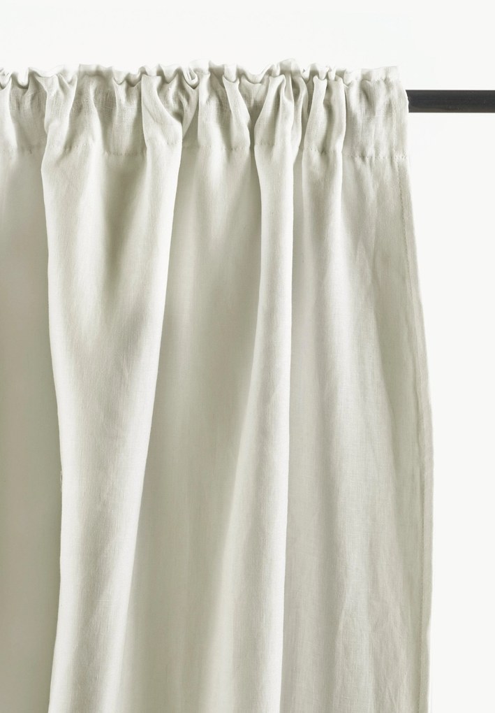 Linnen verduisterend multibandgordijn Aurora, B 135 cm