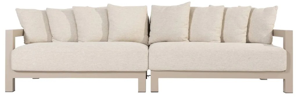 4 Seasons Outdoor Raffinato 4-zits loungebank latte SALE  Loungebank    beige weerbestendig