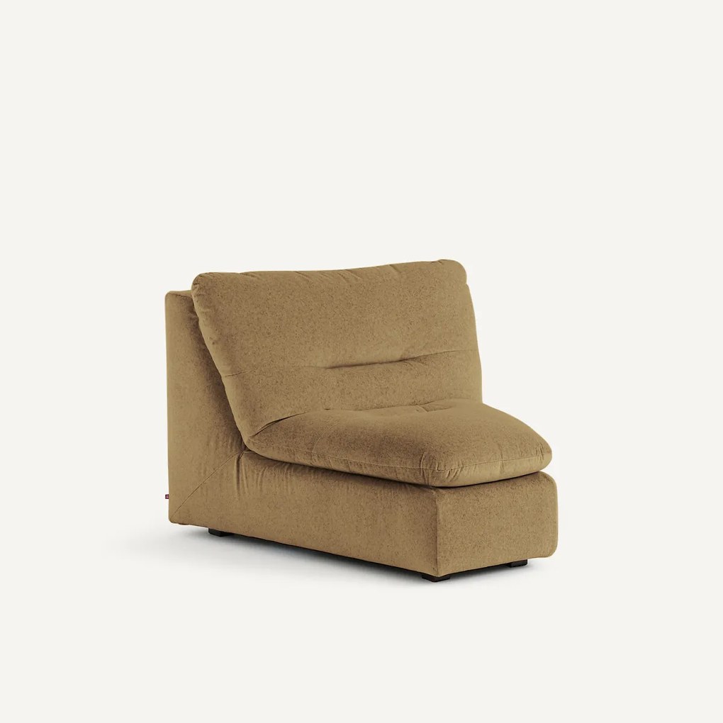 Modulaire hoek in linnen fluweel, GIULIANO