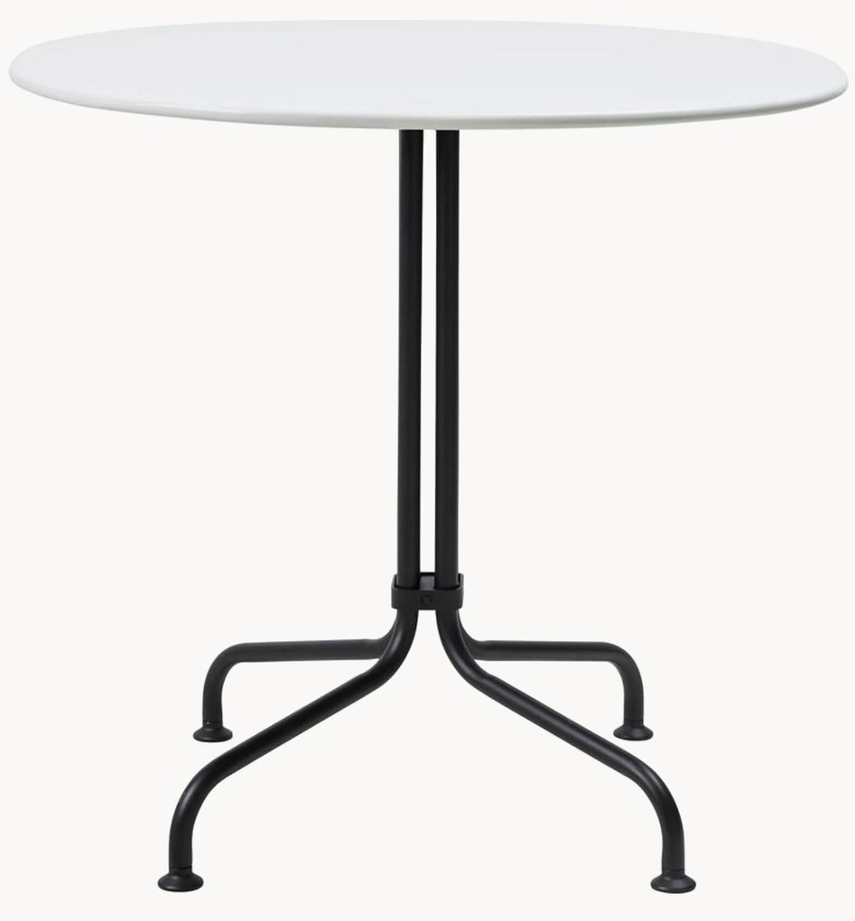 Ronde Bistro eettafel Carmel met tafelblad van keramiek, Ø 75 x H 63 cm