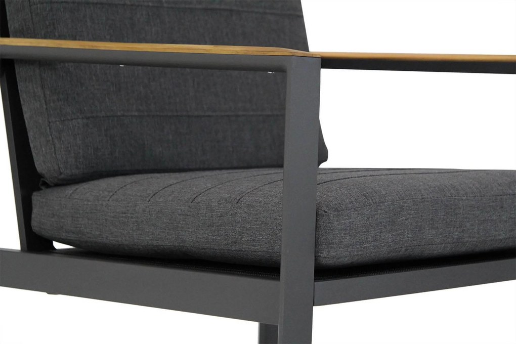 Barstoel Aluminium Grijs-antraciet Santika Soray antraciet