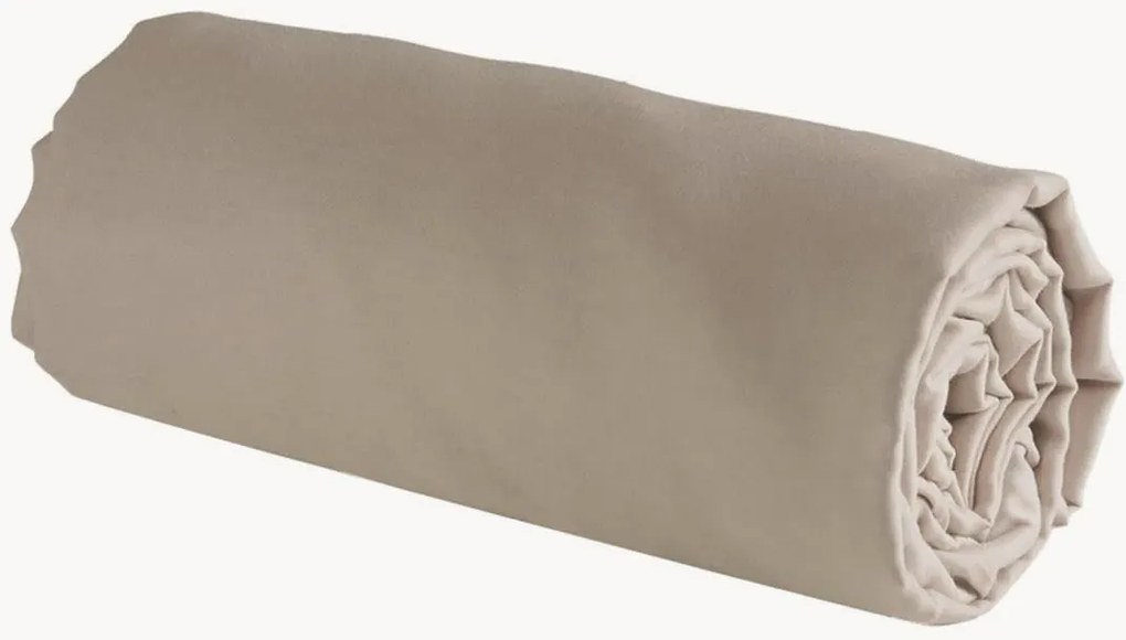 Katoenen satijnen hoeslaken Arles