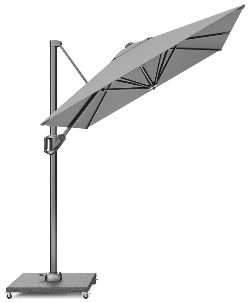 Zweefparasol  3x2m T1 (excl.voet) Grijs-antraciet Platinum Voyager