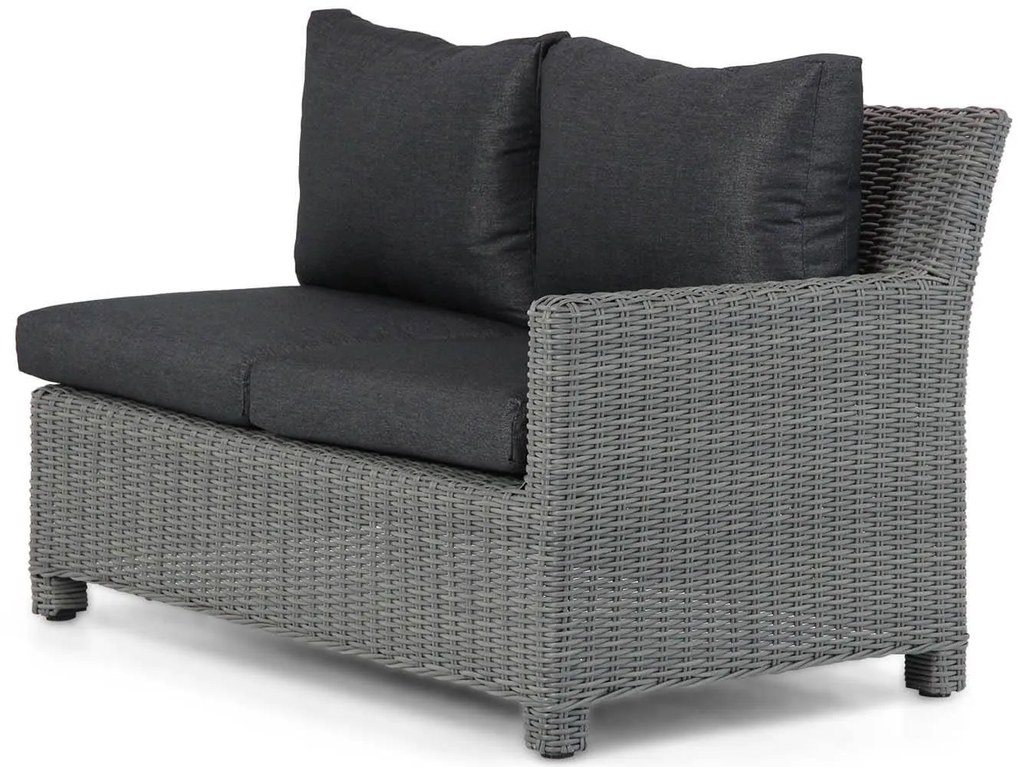 Loungeset 5 personen Wicker Grijs  Garden Collections Lusso