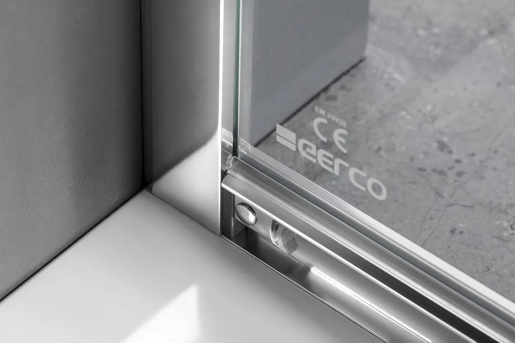 Gelco Sigma douchecabine 110x90cm met helderglas chroom