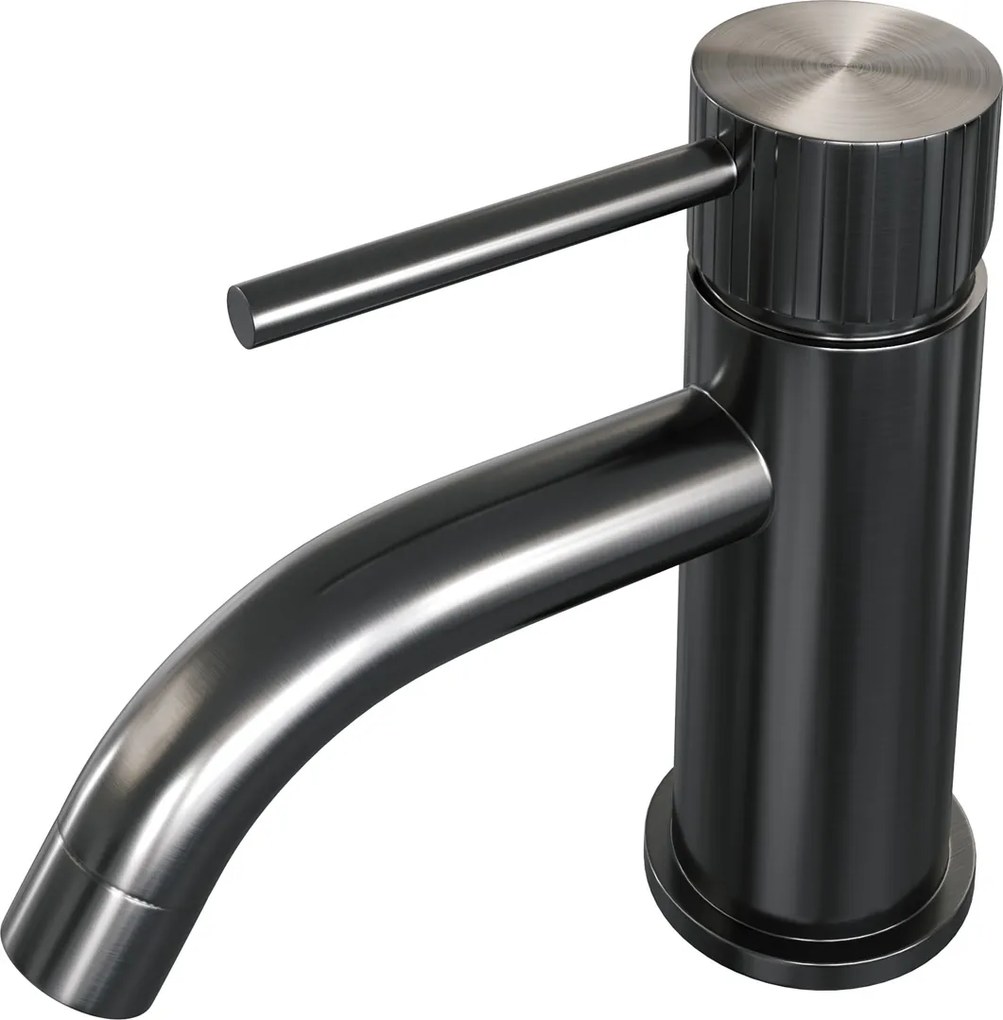 Brauer Stripe opbouw fonteinkraan gunmetal geborsteld PVD