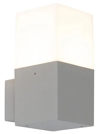 Denmark Moderne buitenwandlamp grijs IP44 Modern E27 IP44 Buitenverlichting