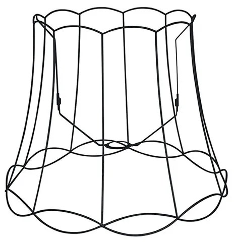 Metalen lampenkap zwart 50/40 - Granny Frame
