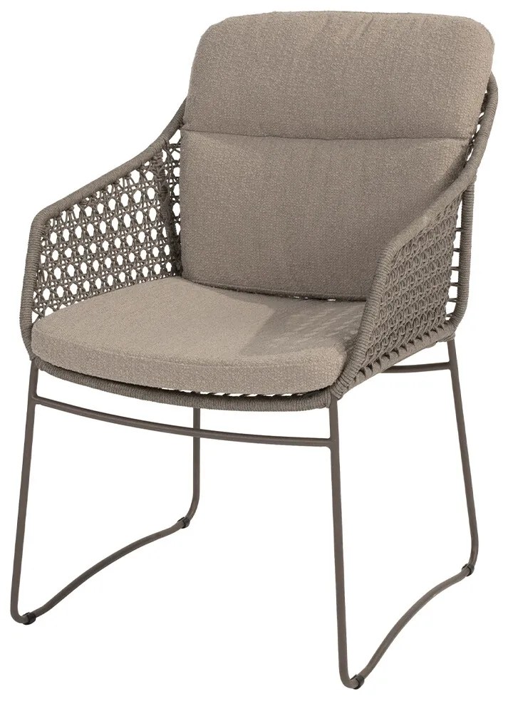 4 Seasons Moretti tuinset 6-delig - Prado tuintafel Ø160 cm