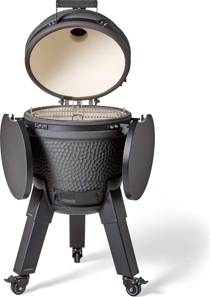Moddern charcoal grey Complete kamado - houtskoolbarbecue