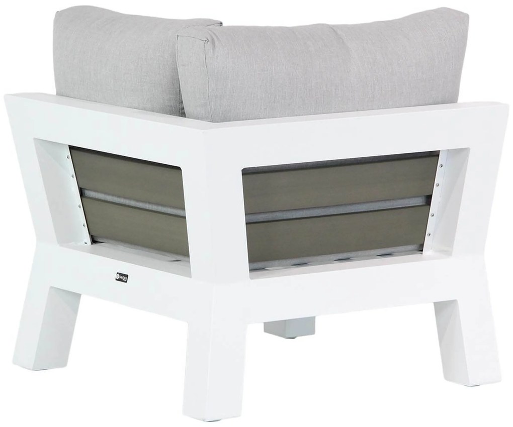 Loungeset tuin 6 personen Aluminium Wit Santika Furniture Santika Yovita